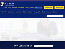 Tablet Screenshot of kenoshastjoseph.com